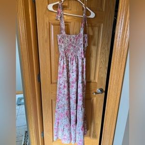 Floral maxi dress